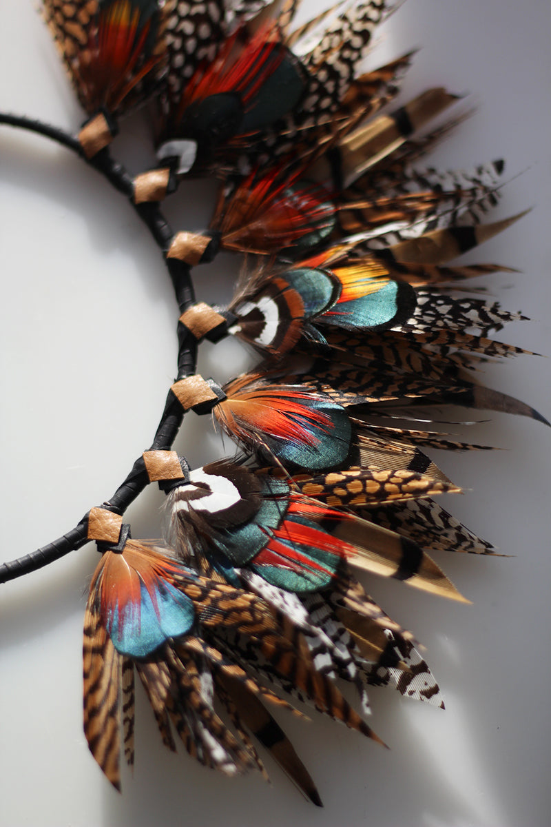 feather necklace