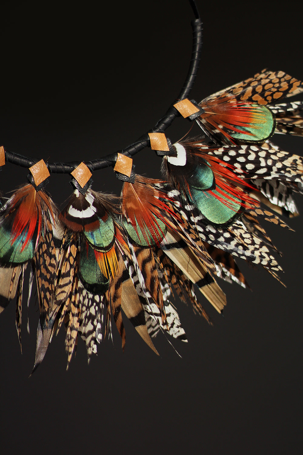 feather necklace