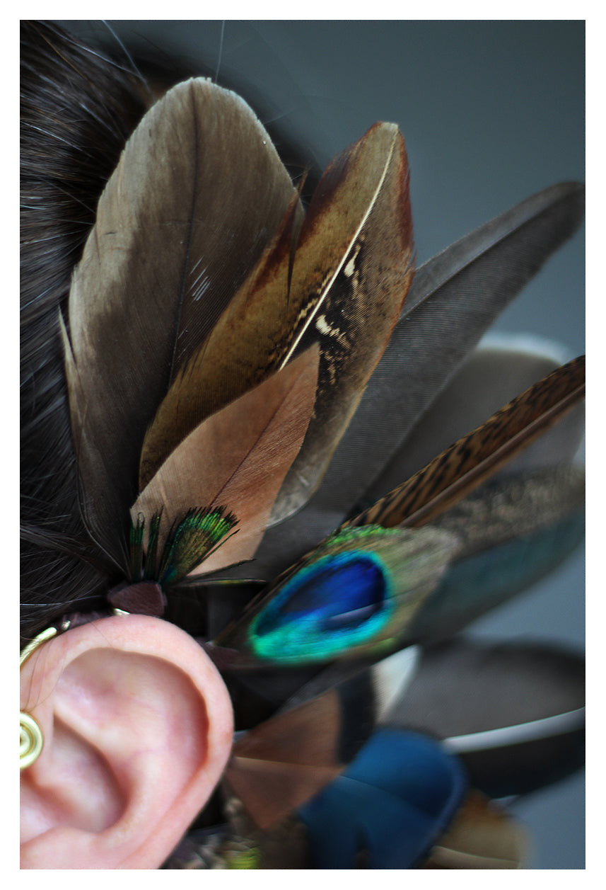 feather earcuff